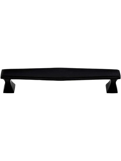 Samanantara Deco Cabinet Pull 6-Inch Center-to-Center in Dark Oil Rubbed Bronze.